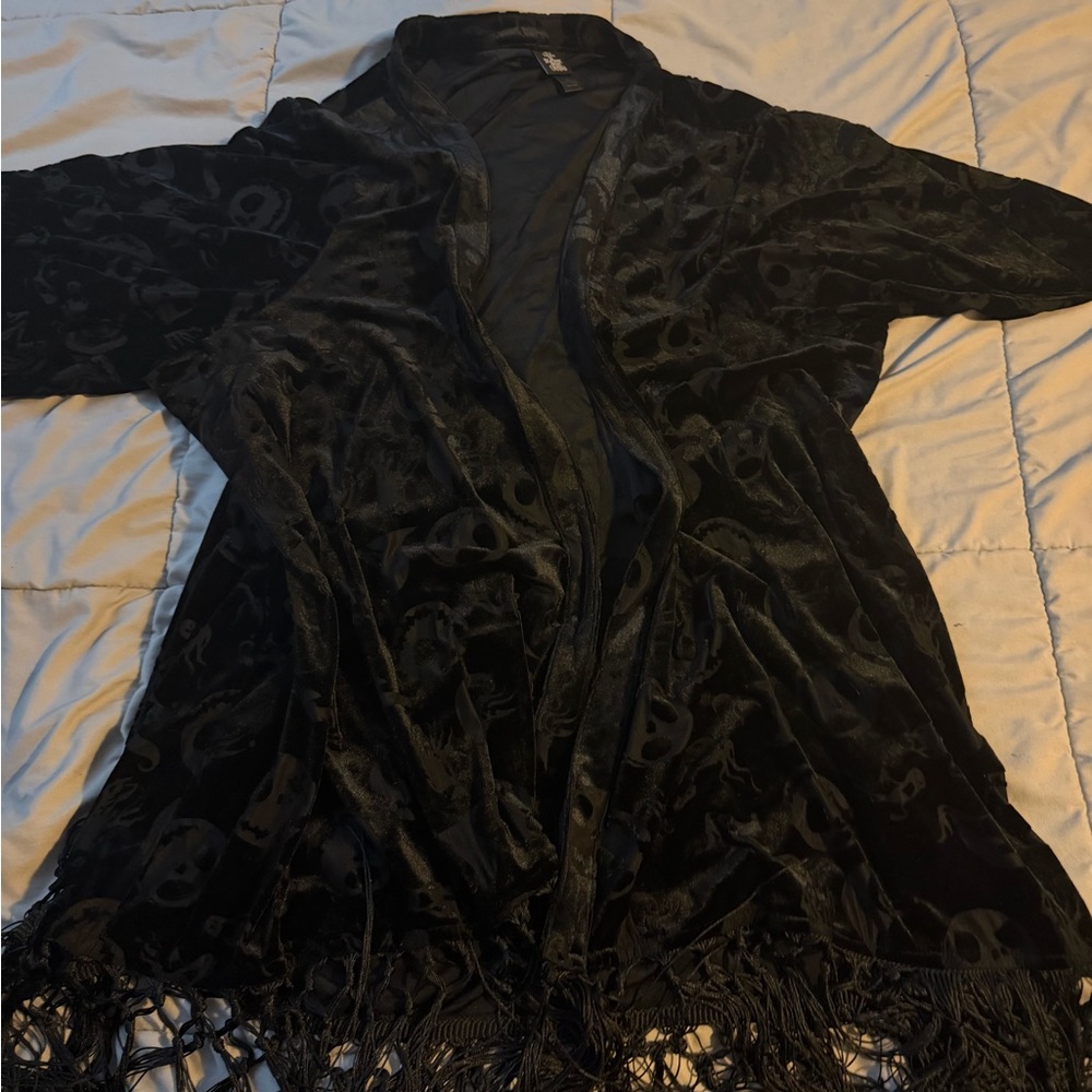 Disney Black Nightmare Before Christmas Kimono